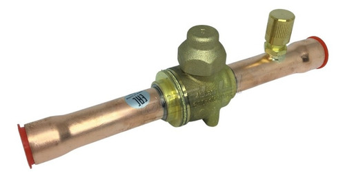 Imagem 1 de 8 de Válvula Esfera 5/8 Solda Gbc Danfoss Com Schraider 009l7053