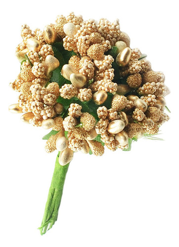 Manojo De Flores Artificiales, Ramo De Novia, 6 Cabezas,