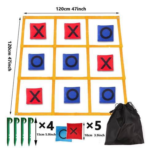 Juego De Tic Toe Outdoor Xo Juegos De Ajedrez Cerebro