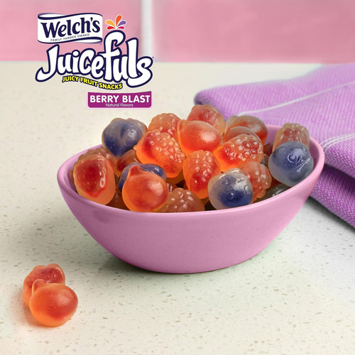 Welch's Juicefuls Juicy Fruit Snacks, Berry Blast, Fruit Gus