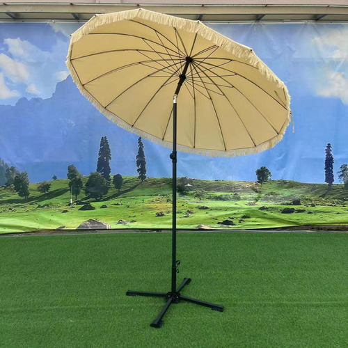 Sombrilla Para Patio, Sombrilla Elegante Para Mercado Al