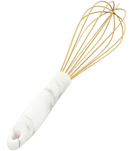 Imagen 4 de 5 de Batidor Acero Inoxidable Dorado Reposteria Wilton Titanweb