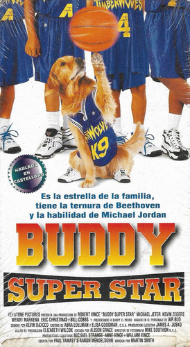 Buddy Superstar Vhs Air Bud 1997 Walt Disney