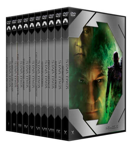 Star Trek Saga Dvd - Latino/ingles Subt Español