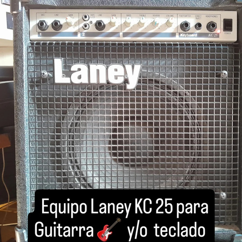 Equipo De Guitarra O Teclado Laney Kc 25 Negro (Usado)