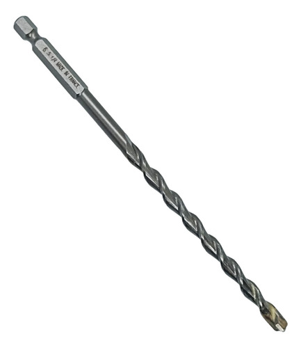 Broca Multimaterial Quick-lock 1/4 X 6 Zanco 1/4 Hex. Diager