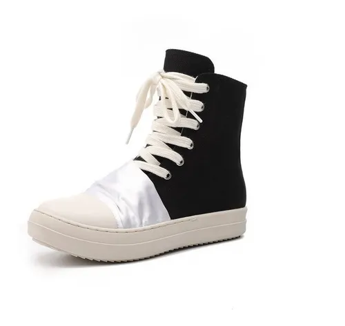 Botas De Lona Botines Zapatillas Owens Para Mujer Meses sin