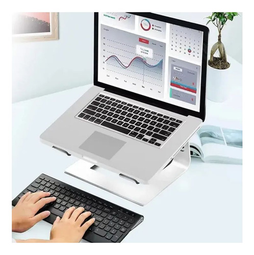 Soporte Base Aluminio Notebook 10 - 17