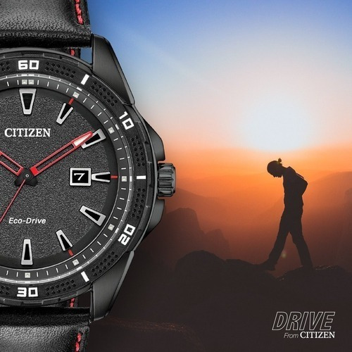 Imagen 6 de 6 de Citizen Eco Drive Ar Black Date Aw1585-04e ¨¨¨¨¨¨¨¨dcmstore