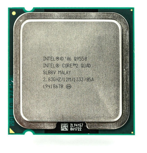 Processador Intel Core 2 Quad Q9550 AT80569PJ073N  de 4 núcleos e  2.8GHz de frequência