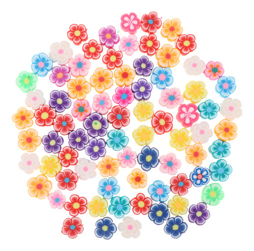 Perlas De Flores De Arcilla Polimérica, Perlas De Polímero,