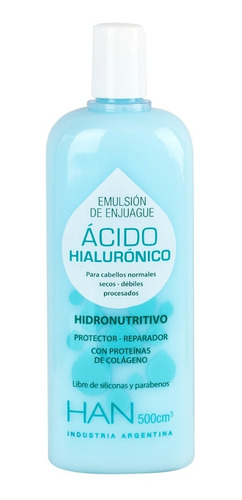 Han Enjuague Acido Hialurónico X500ml Perfumeria Ricky