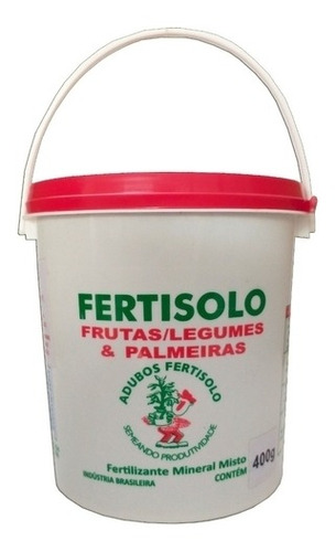 Fertilizante Adubo Para Frutas Legumes E Palmeiras 400g
