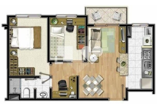 Apartamento Fantástico De 2 Dormtórios Com Suíte E - 28-im412838