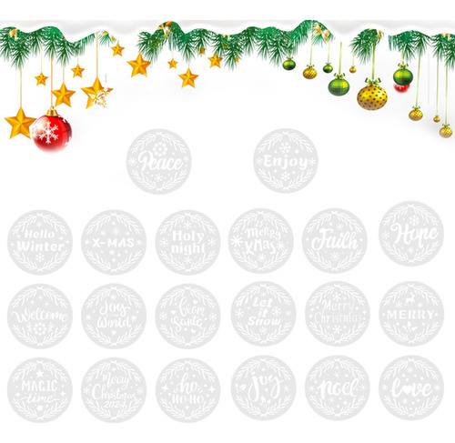 Plantillas De Pintura Navideña Plantillas Navideñas Plantill