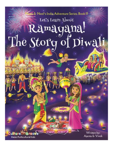 Book : Lets Learn About Ramayana The Story Of Diwali. (maya