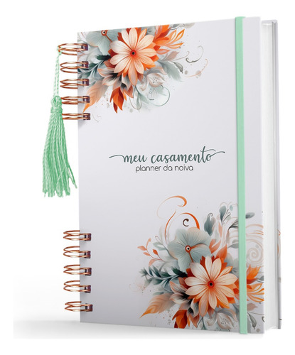 Planner Da Noiva - Planejamento Completo Casamento - Floral