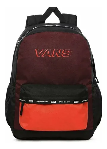 Mochila Vans Sporty Realm Plus Preta Multi Colorblock