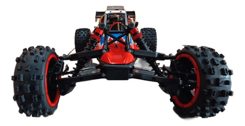 Carro Baja 5b 1/5 Off-road Gasolina Rc Cc Preto Azul