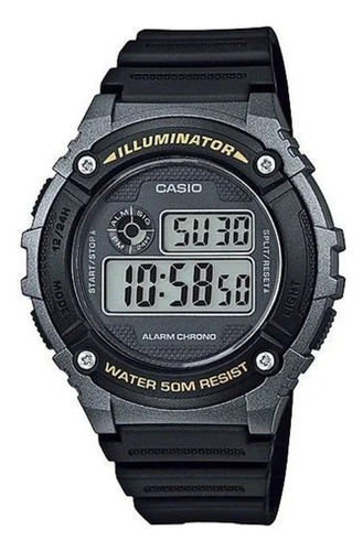 Reloj Casio W216-1b  Deportivo Somos Tienda 