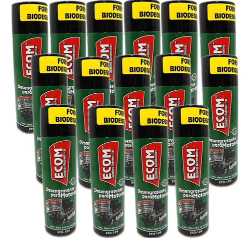 Desengrasante Motor 540 Ml Ecom Limpia Por Fuera 