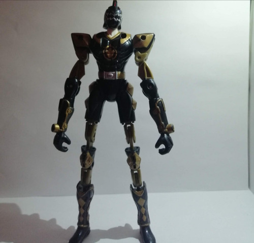 Power Ranger Negro Dino Thunder Bandai 2003 (Usado)