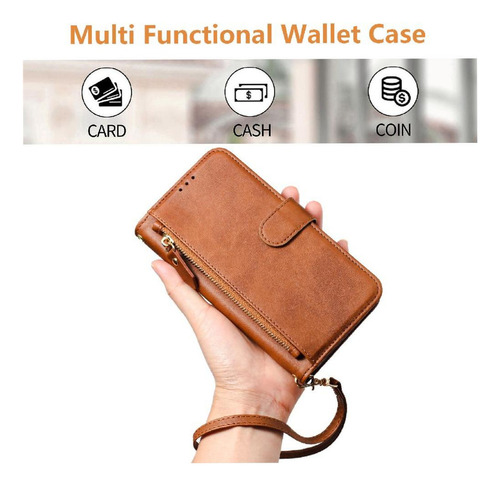 Funda Abatible For Oukitel C51 Titular De La Tarjeta Pu