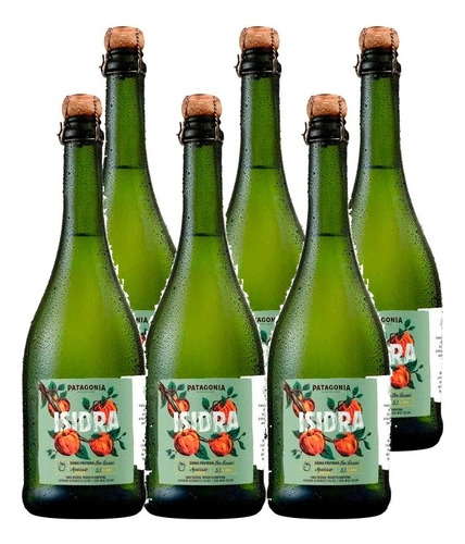 Caja Isidra Patagonia Botella X 6u X 750ml Sidra - Vinariam