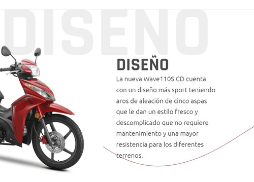 Imagen 9 de 10 de Moto Honda Wave 110 S