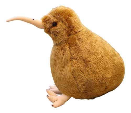 Juguete De Peluche De Pájaro Kiwi 20cm Decoración Realista