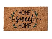 Comprar Felpudo Coco Entrada Casa 33x60 Diseño Home Sweet Home