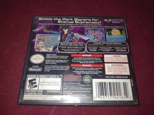 Yu-gi-oh! World Championship 2010 - Nintendo Ds (Reacondicionado)