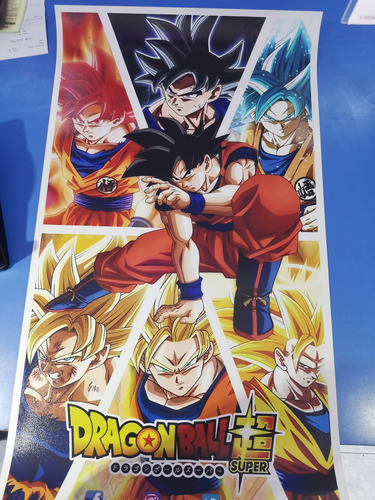 Goku Todas Sus Transformaciones Poster