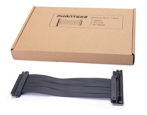 Imagen 5 de 5 de Cable Riser Pci Express 3.0 Phanteks 220mm Slim Gpu Vertical