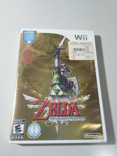 Zelda Skyward Sword Com Cd Ost - Nintendo Wii Completo