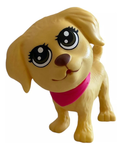 Coleção Brinquedo Mini Cachorrinhos Pets Casinha Barbie 3und