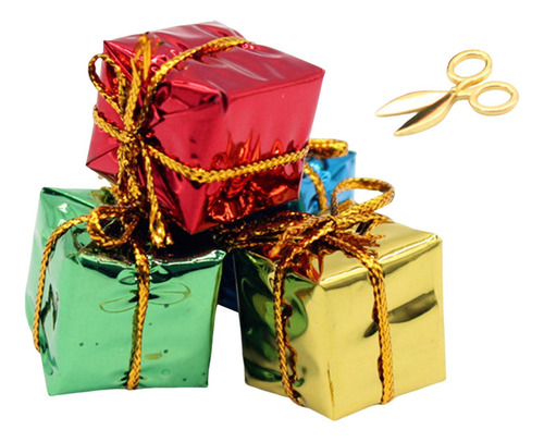 Accesorios Para Casa De Muñecas, Decoración De De Navidad,