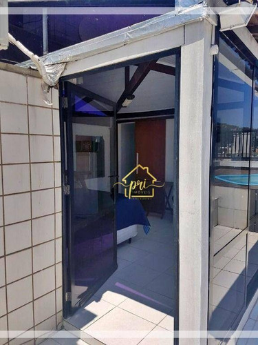 Imagem 7 de 28 de Apartamento Duplex Com 3 Dormitórios À Venda, 220 M² Por R$ 577.000,00 - Balneário Cidade Atlântica - Guarujá/sp - Ad0011