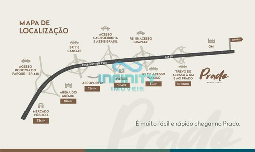 Imagem 22 de 30 de Terreno À Venda, Prado Los Álamos, Bairro-cidade Em Gravataí/rs - V1186