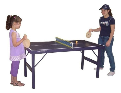 Mini mesa de ping pong Procopio Sport 0052 fabricada em MDP cor verde