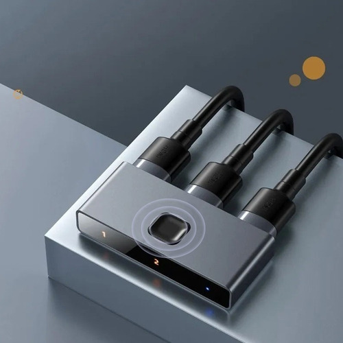 Imagen 6 de 7 de Hub Conmutador Hdmi 2x1 4k