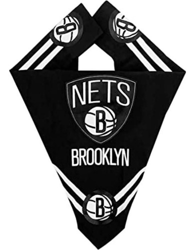 Sporty K9 Nba Brooklyn Nets Pañuelo Para Perro Talla S.