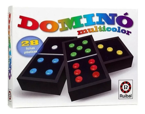 Juego Dominó Multicolor Ruibal Línea Infantil (+ 5 Años)