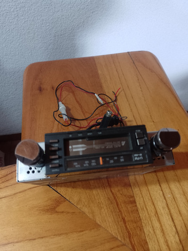 Pasacasette-radio Am-pm,equipo Caja Parlante (a Conectar) Marrón