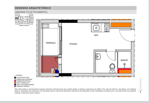 Apartamento Studio 25 Metros