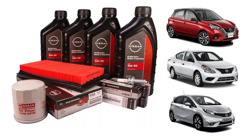 Kit De Afinacion Con Aceite Sintetico Para Nissan March 2018