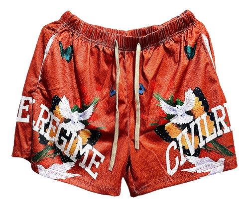Short Civil Regime Paloma Naranja Talla M (Usado)