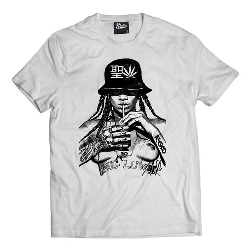 Camisa Rihanna Nude Camiseta Tumblr Swag Rap Hip-hop Bklyn