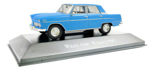 Carros Inesquecíveis - Ed. 46 Willys Aero Willys (1966) Azul Cor Azul-claro