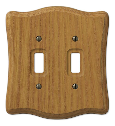 American Tack 176tt Taberna Roble Doble Toggle Wallplate